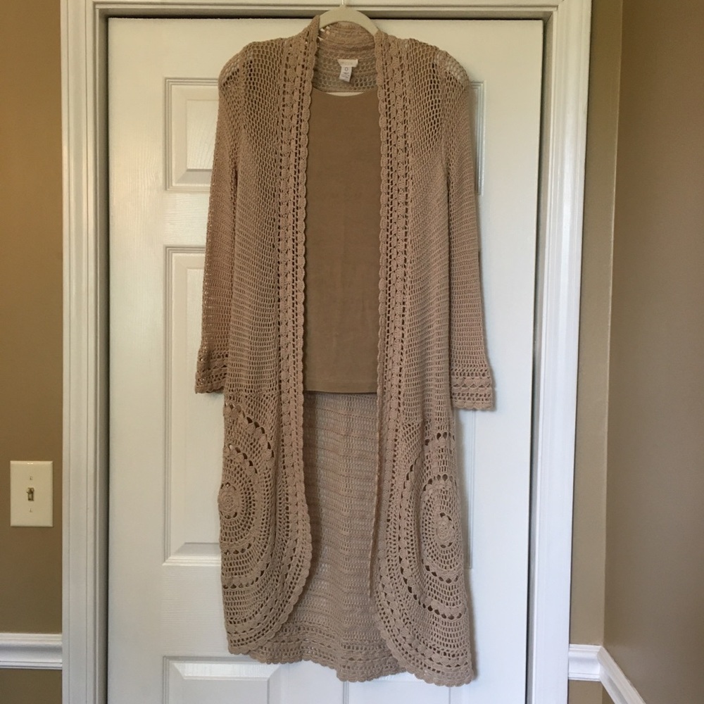 Beautiful Chico’s Cardigan Set!